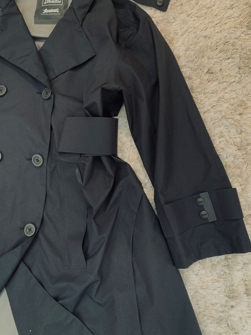 HERNO Laminar フーディートレンチコート GORE-TEX 40 M