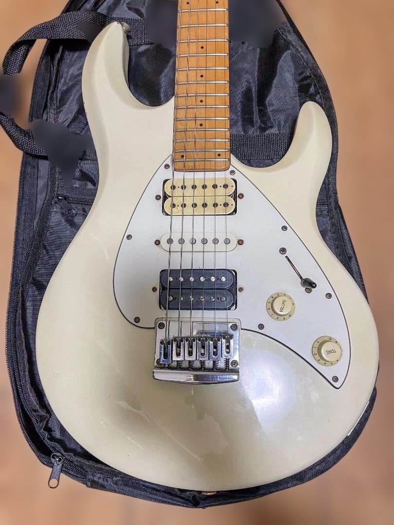 r*6様 Musicmanタイプ エレキギター アルダー HSHピックアップ メ