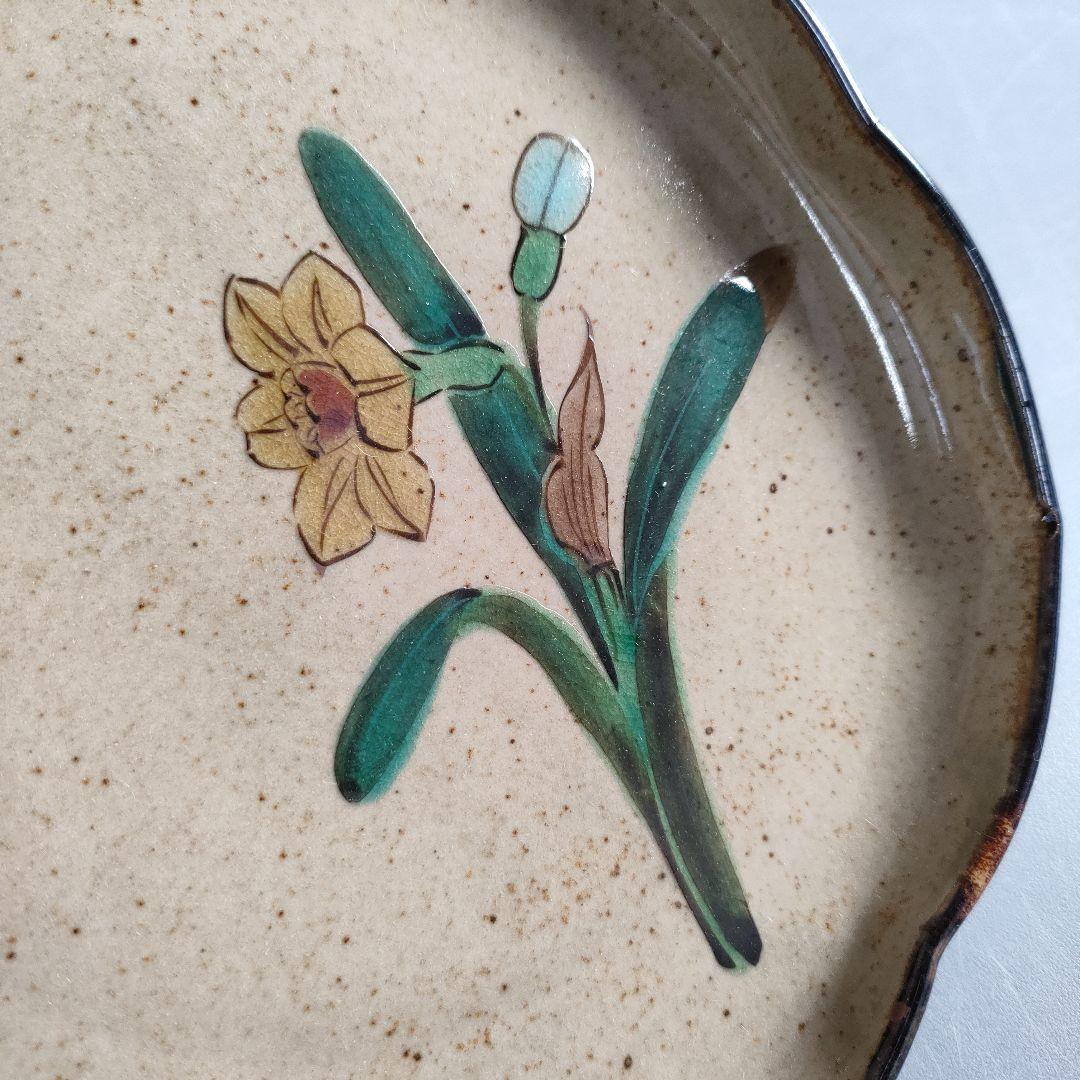 A907-3/勲 造/花草文銘々皿5客/小鉢/向付/絵変わり/飾皿/