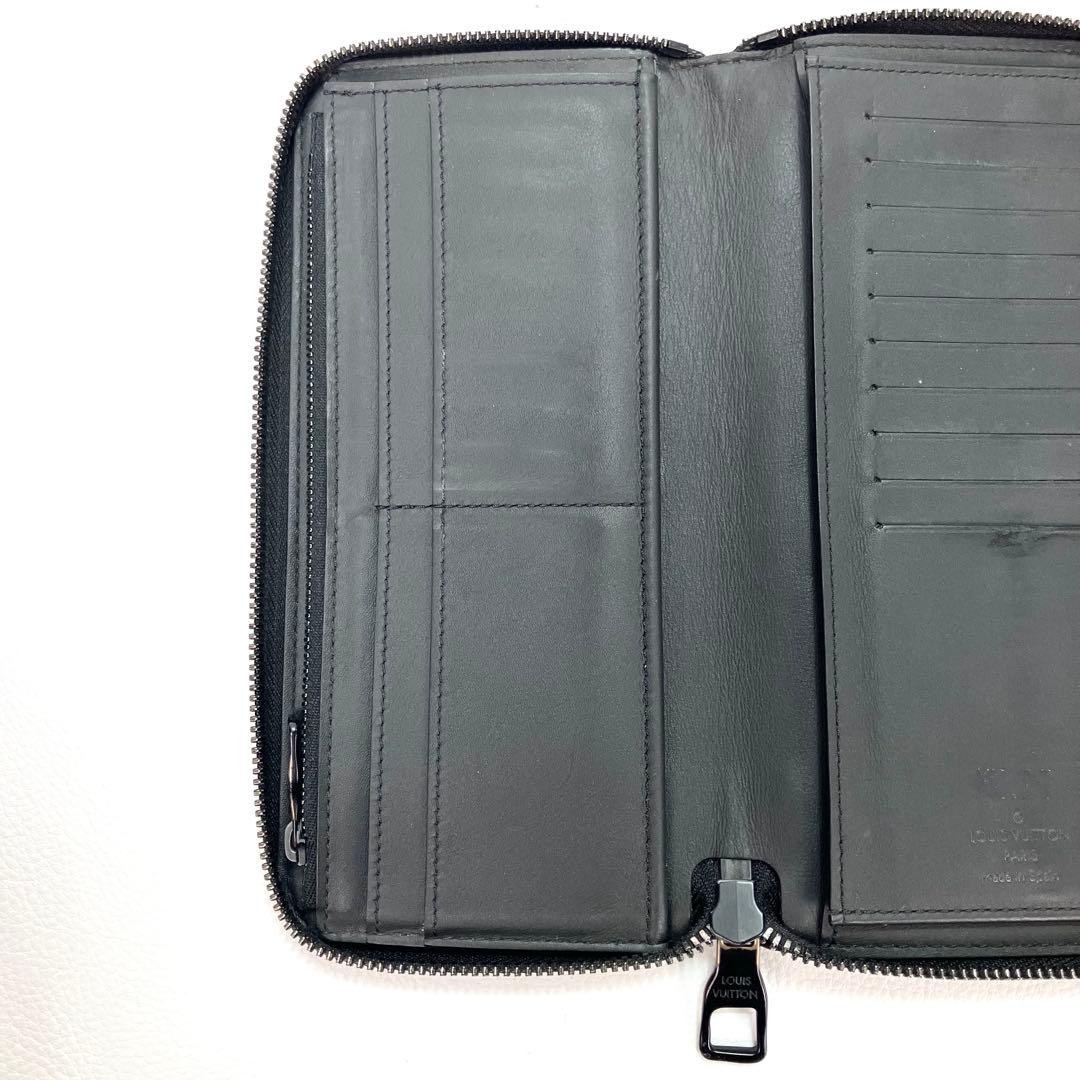 ルイヴィトン ジッピーウォレット ヴェルティカル シャドウ モノグラム RFID