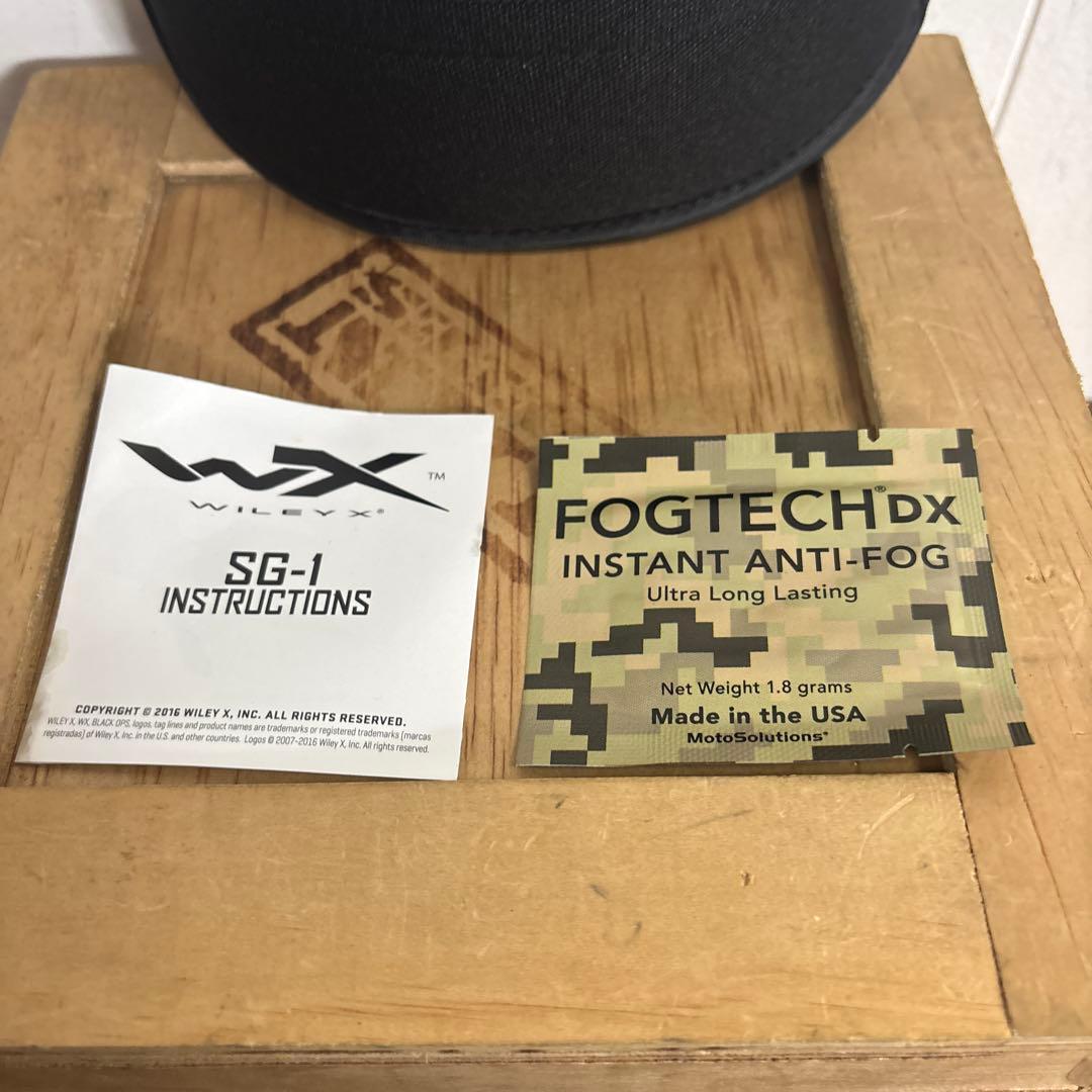 未使用品　WILEY X SG−1 ミリタリーサングラス　送料無料