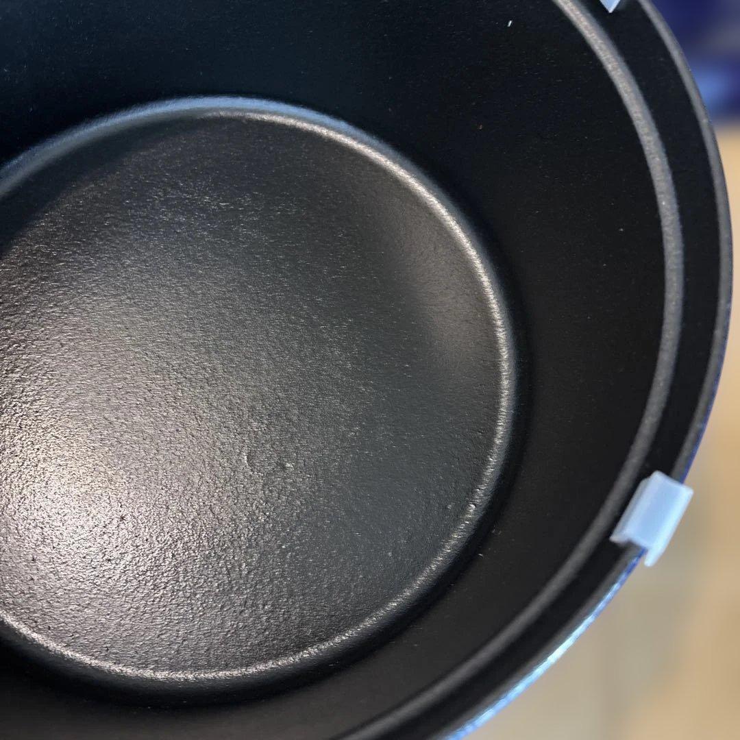 新品 グランブルー ストウブ staub 鍋 ピコ・ココット ラウンド 28cm