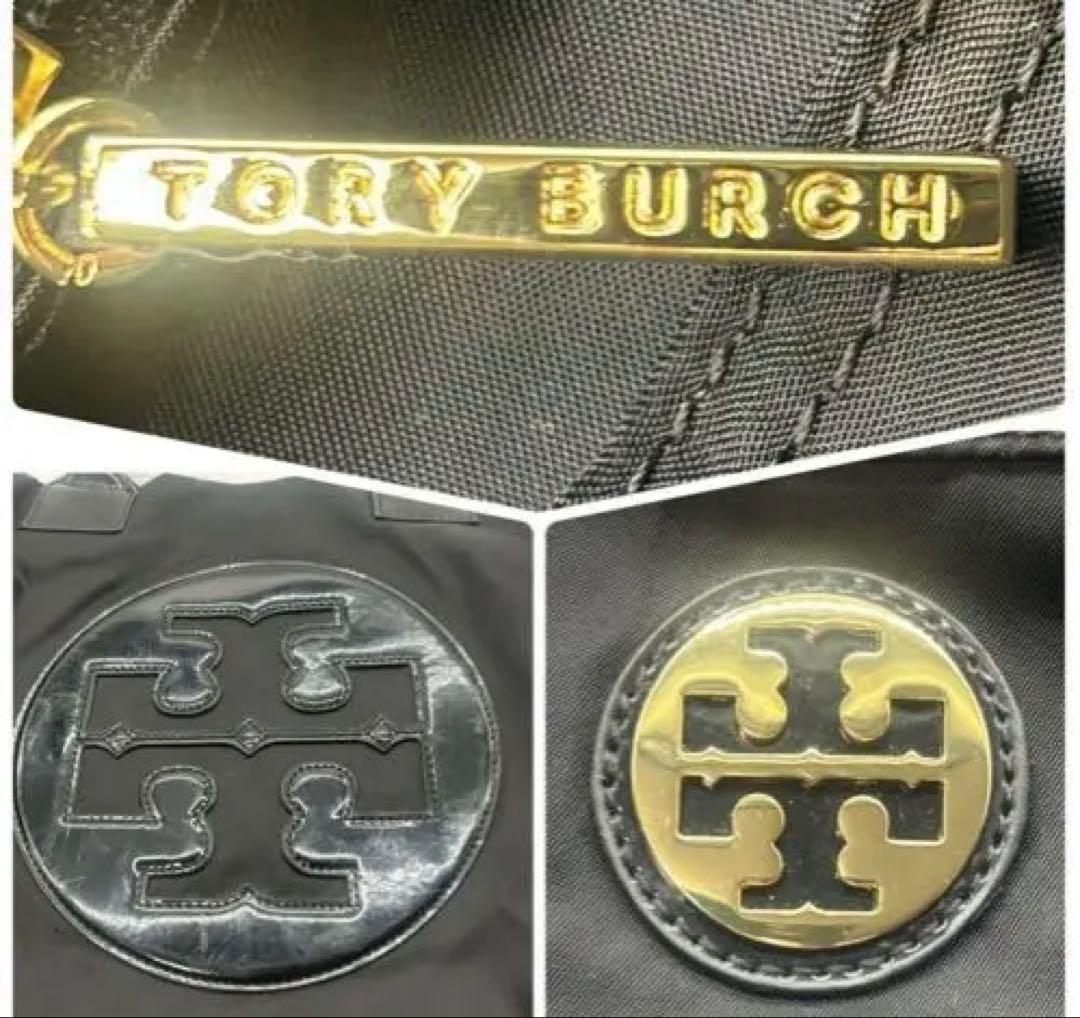 Tory Burch トリーバーチ エラ トート 大容量 ブラック 肩掛け可