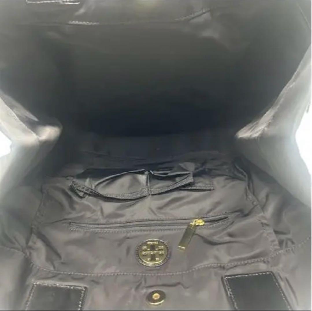 Tory Burch トリーバーチ エラ トート 大容量 ブラック 肩掛け可