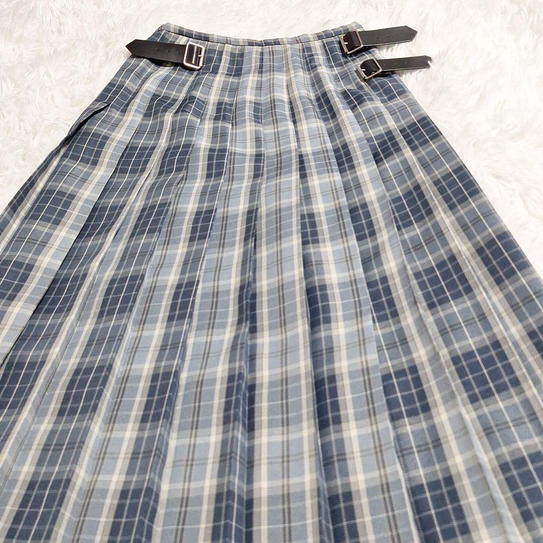 INTER FACTORY　サイドベルトロングプリーツスカート さいとうなる