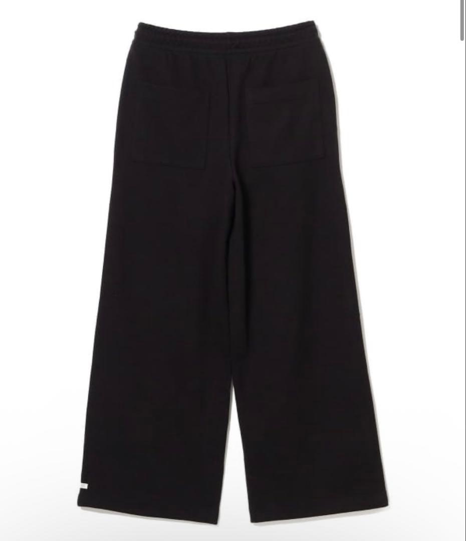 パンツ TSTS / GINGHAM PRINT SWEAT PANTS / BLACK