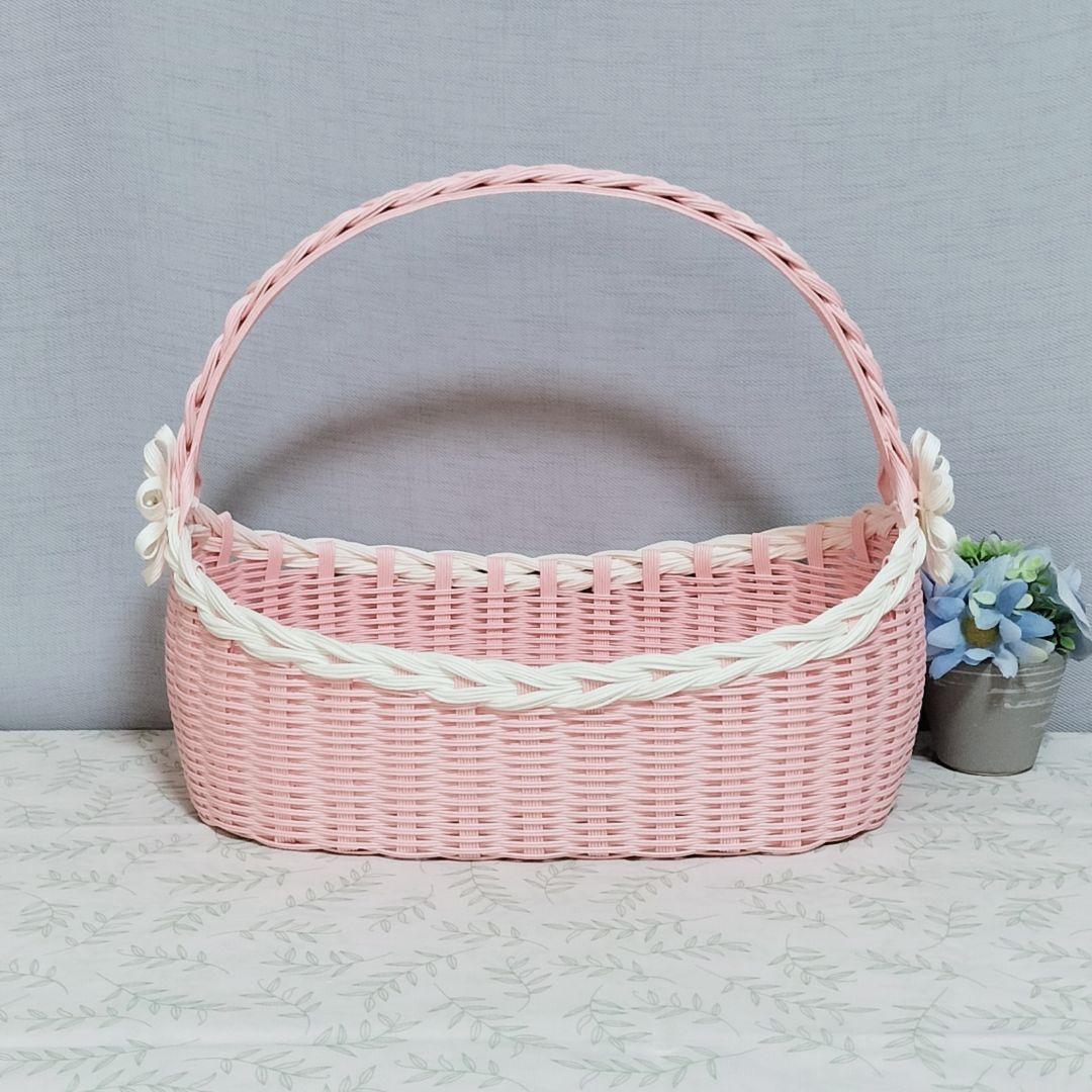 かご バスケット 4点セット エコクラフト プチギフト 結婚式