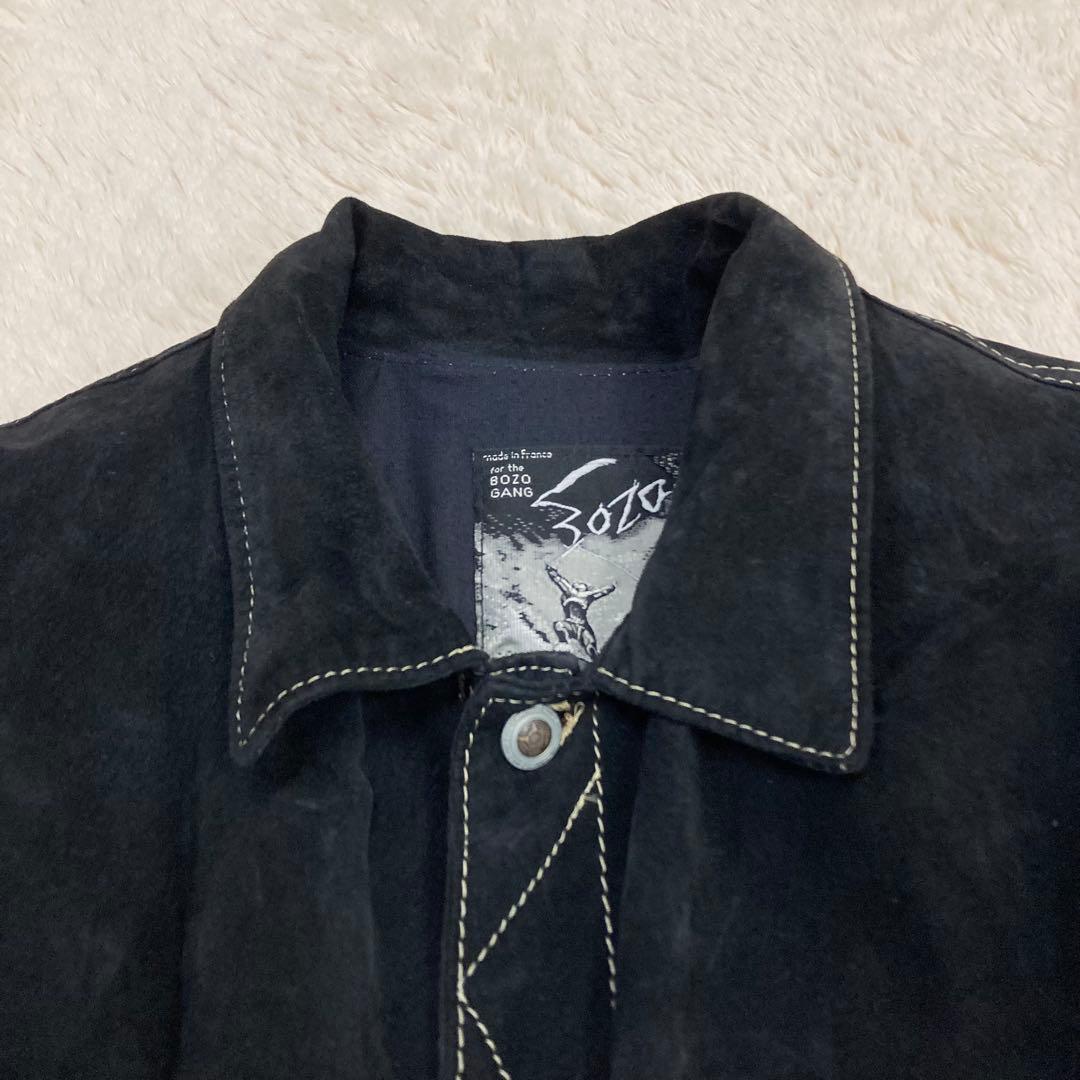 フランス製 ヴィンテージ BOZO GANG レザージャケット サイズ2