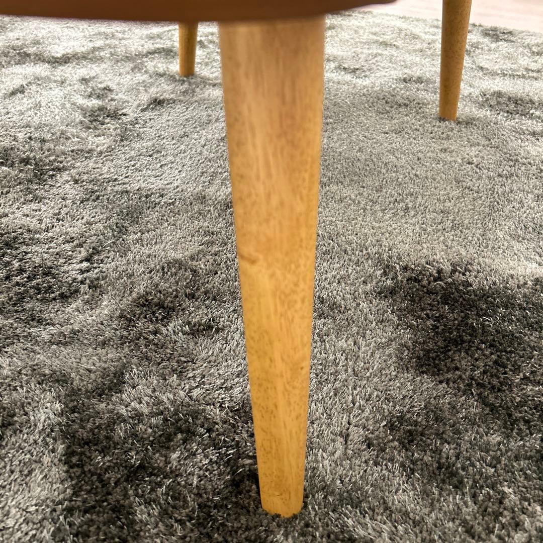 新品☆ビーンズ型こたつ 北欧風 マメ型 炬燵 暖卓 リビングコタツ おしゃれ