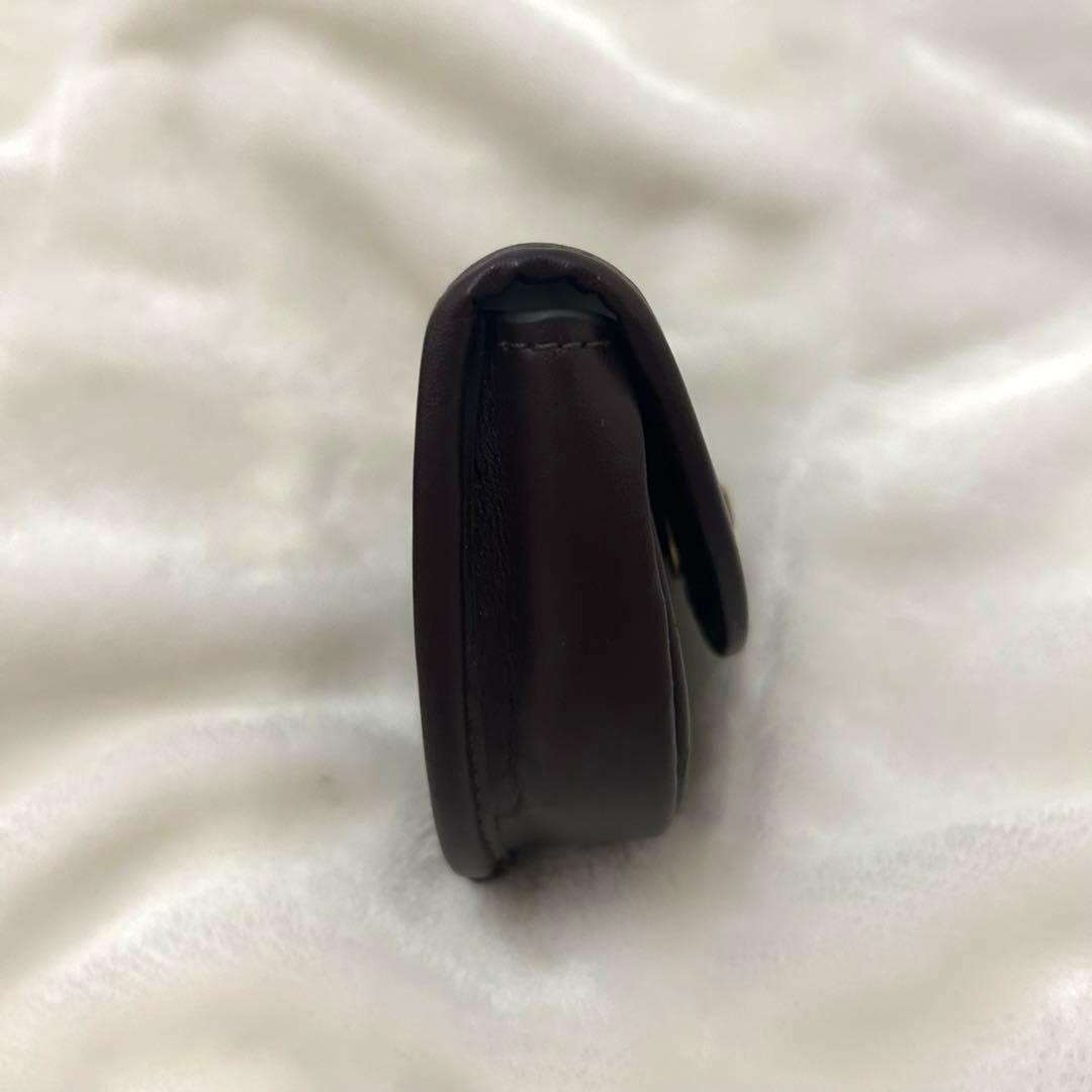 小物 COACH saddle bag charm turnlock bey fob