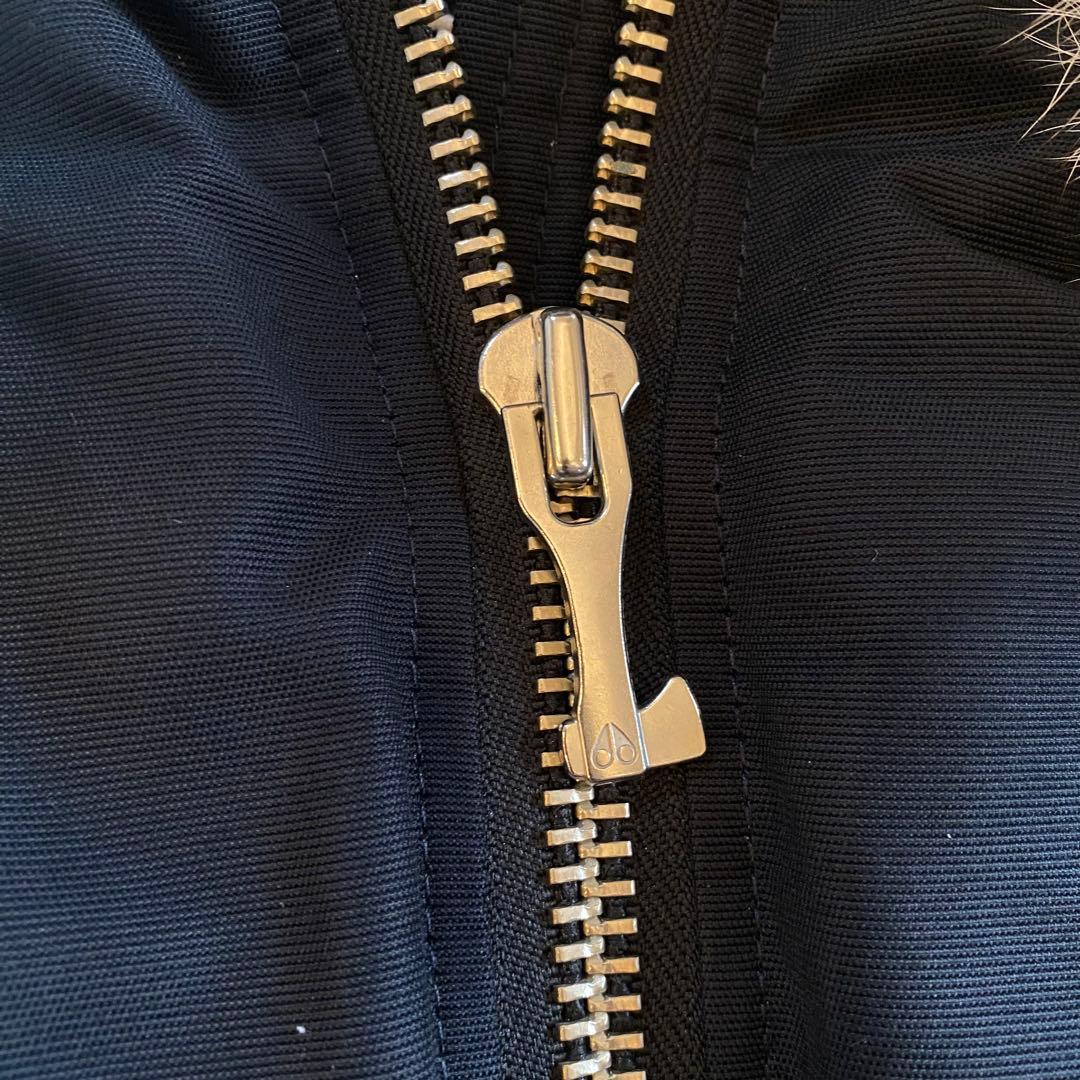 ムースナックルズ　ダウン　デビーボンバー　サイズSフォックスファー