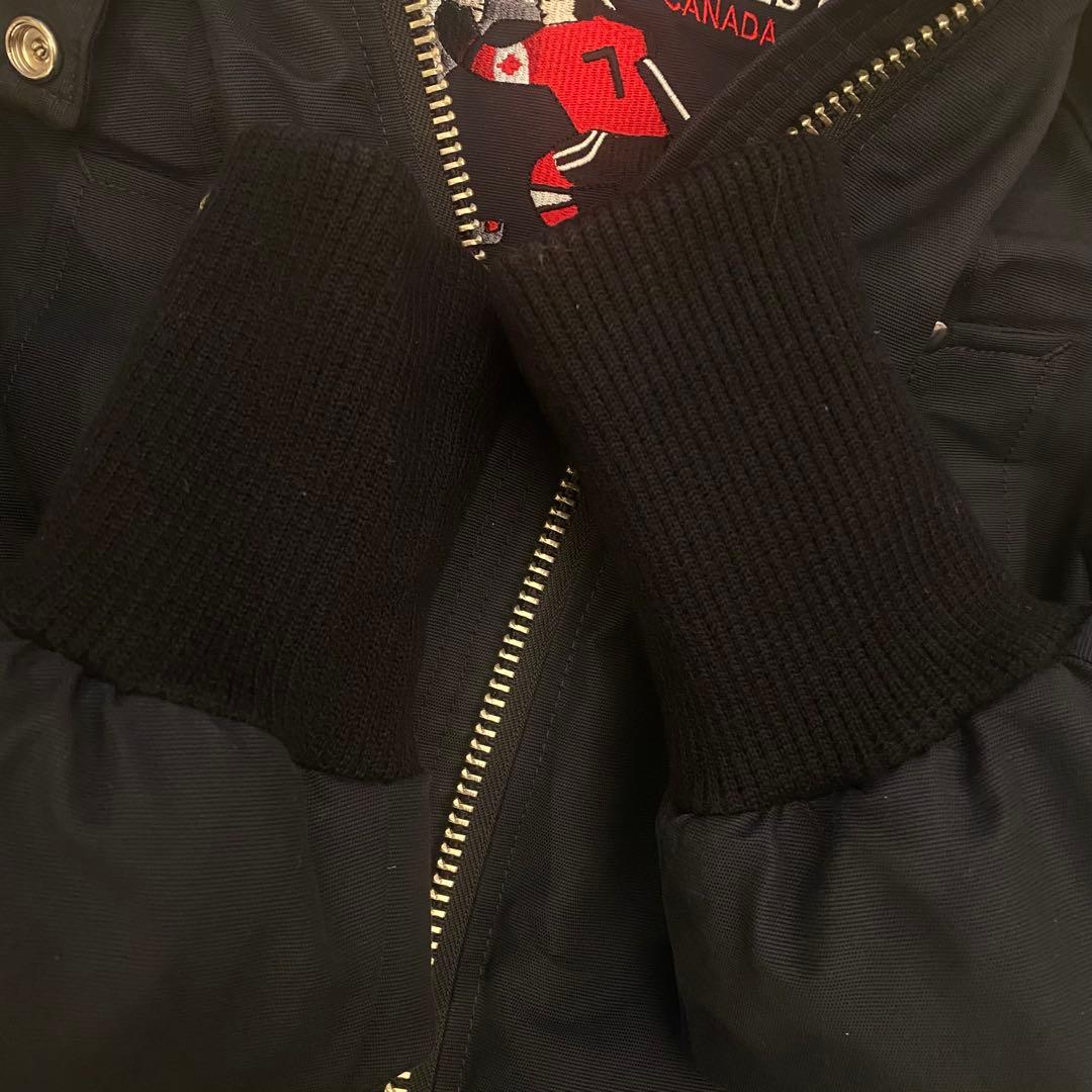 ムースナックルズ　ダウン　デビーボンバー　サイズSフォックスファー