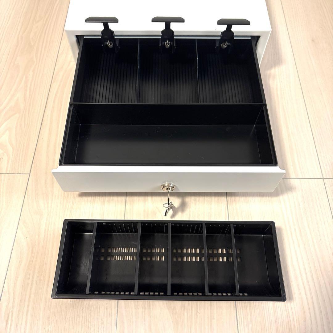 セイコーインスツル レシートプリンター キャッシュドロワ セット 白 Airレジ