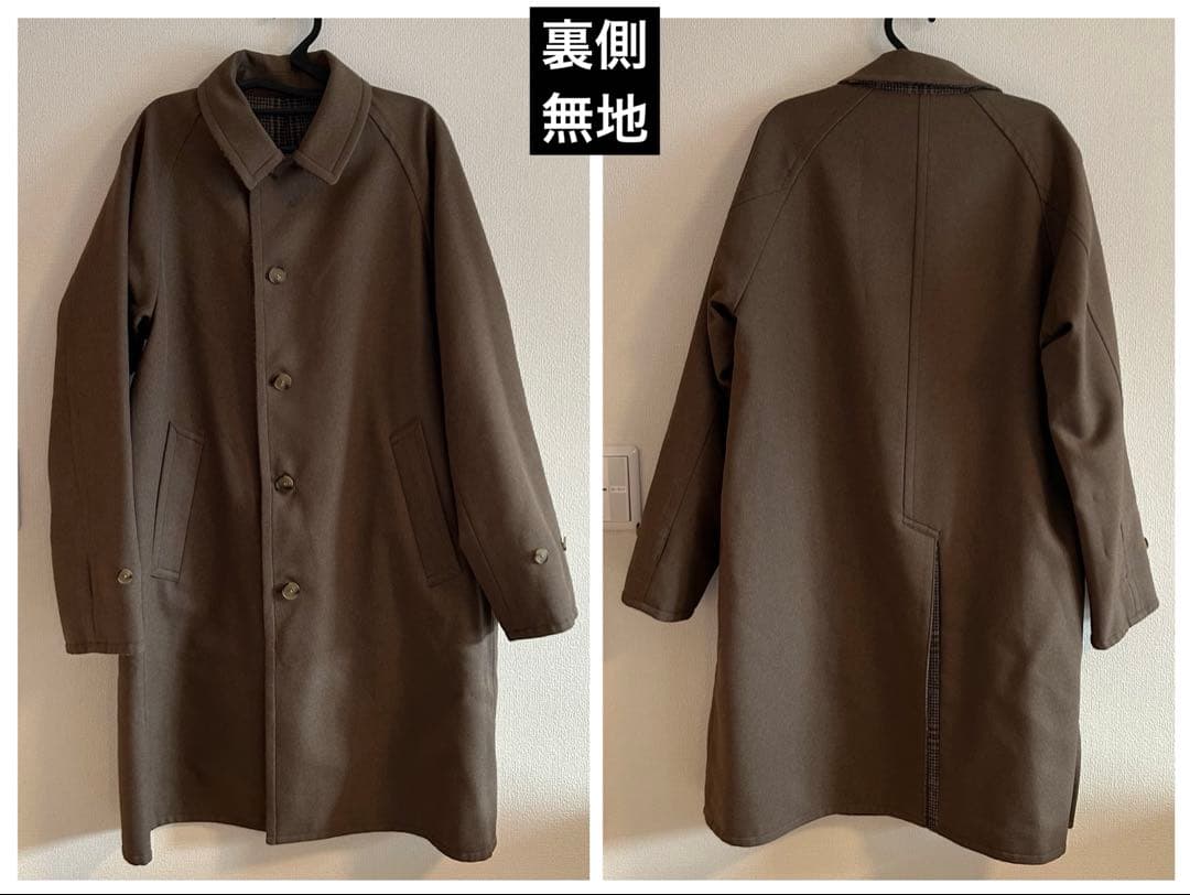 【美品】BEAUTY&YOUTH リバーシブル ステンカラーコート