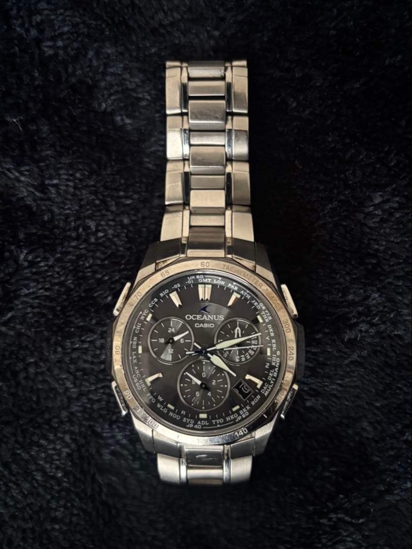 k*8様 CASIO OCEANUS OCW-S1000 Manta【ジャンク】
