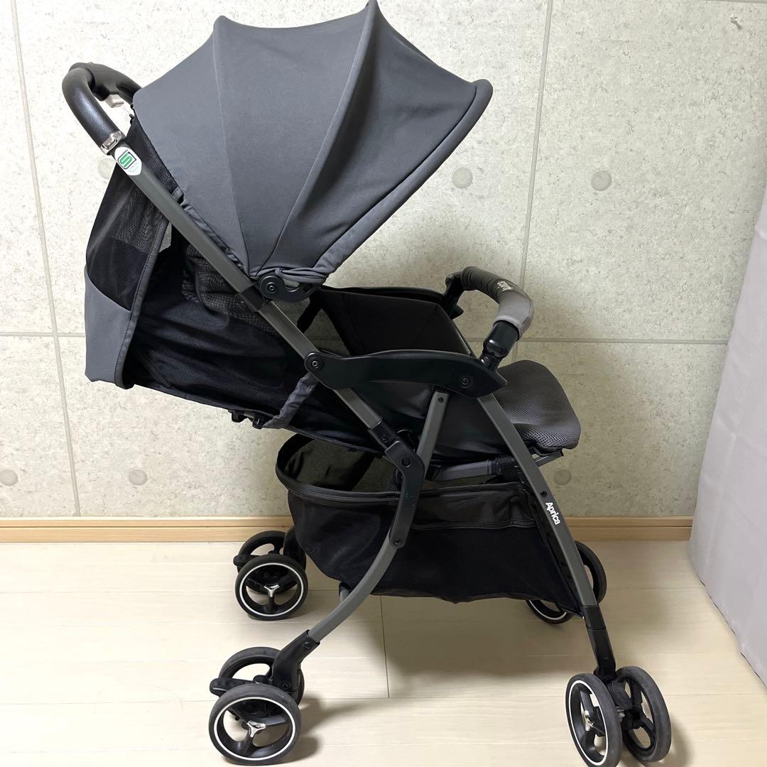 未使用級　極美品　Aprica アップリカ ベビーカー クルリー　A型 軽量