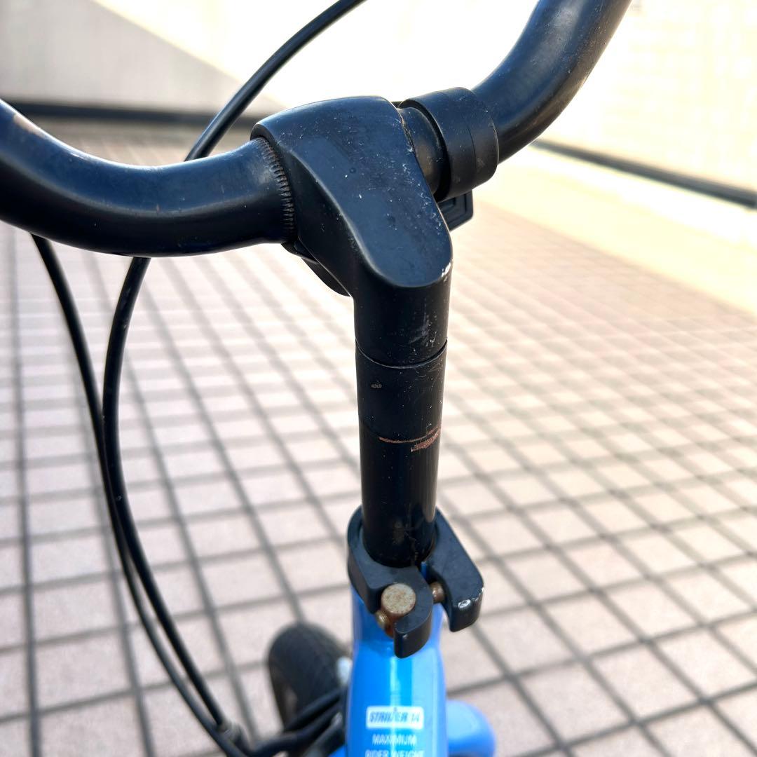 【現状品】ストライダー 14X ブルー（キックバイク/ペダル付）たのめる便発送