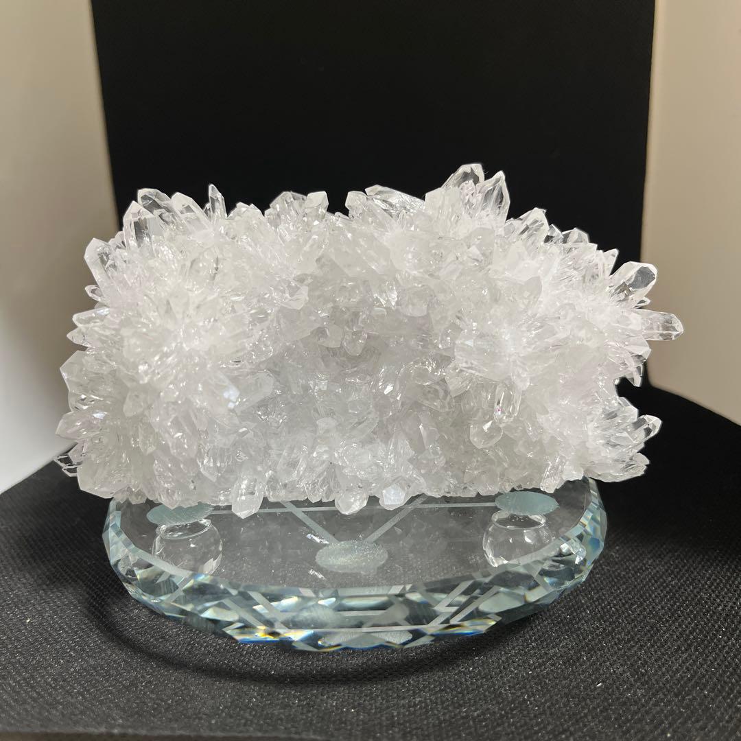 【天然石】菊花水晶　水晶クラスター　原石　貴州省産　両面タイプ　浄化