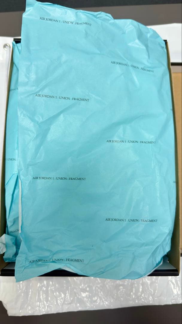Fragment × UNION × Air Jordan1 High 26cm
