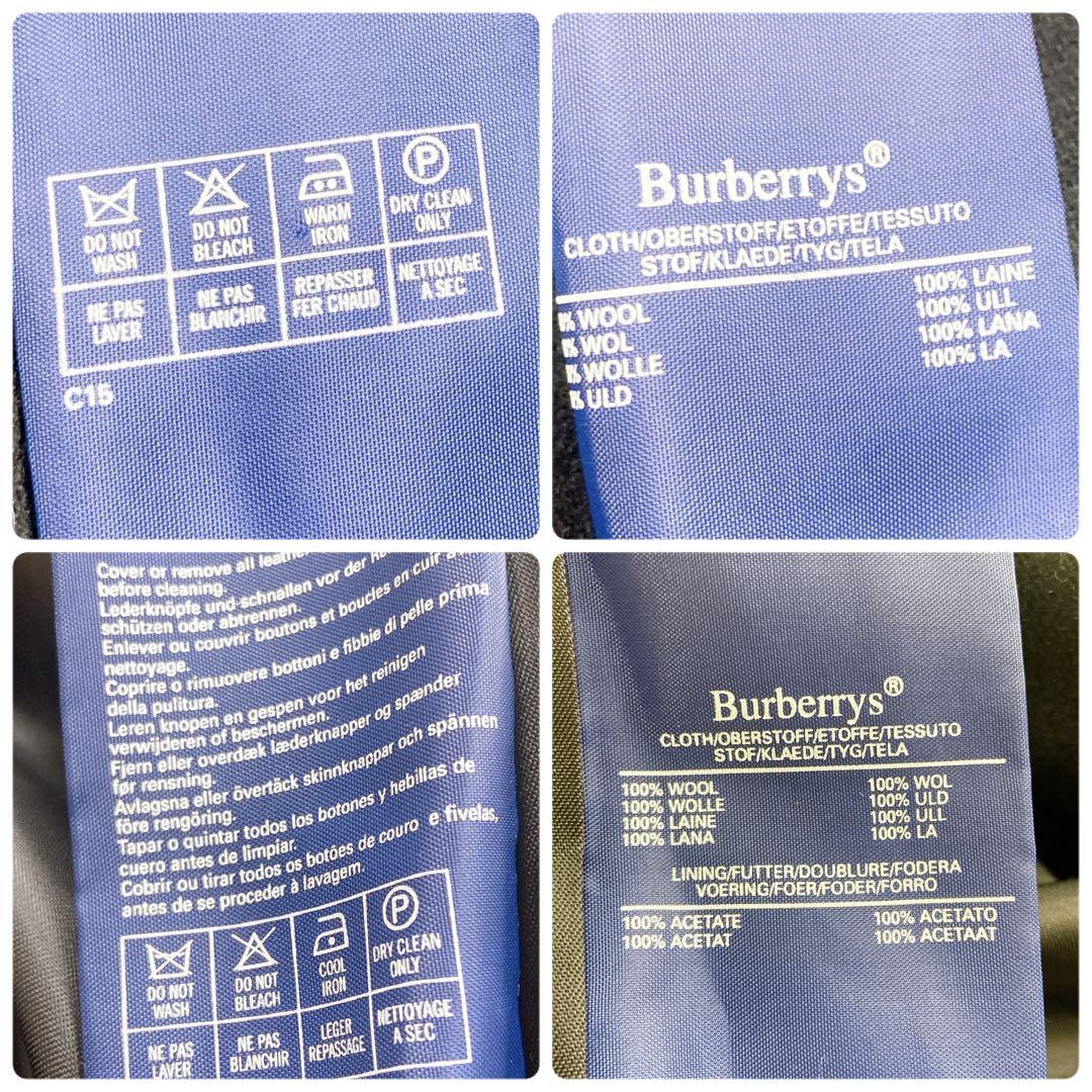極美品 本国製 バーバリー LL ウールライナー トレンチコート ノバチェック
