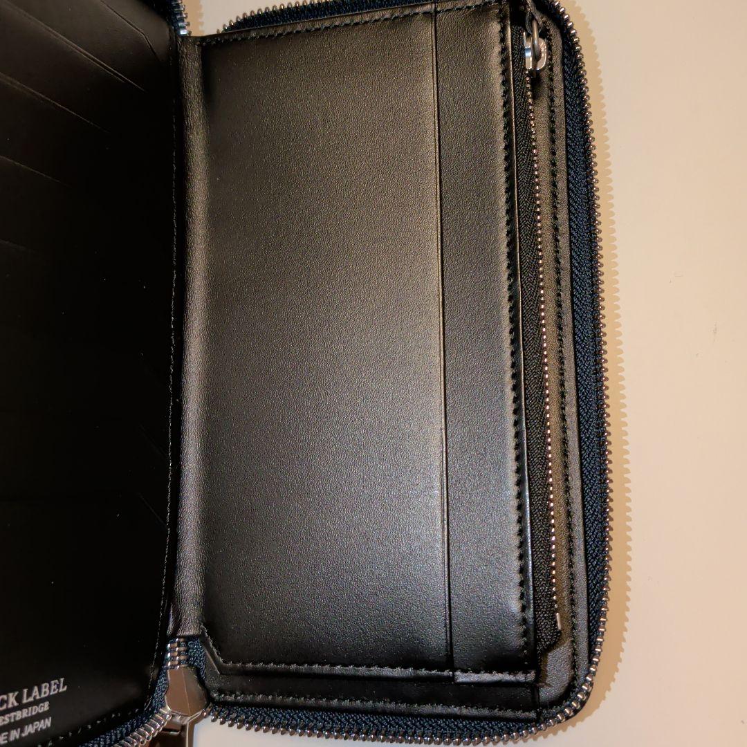BLACK LABEL CRESTBRIDGE 長財布 ネイビー