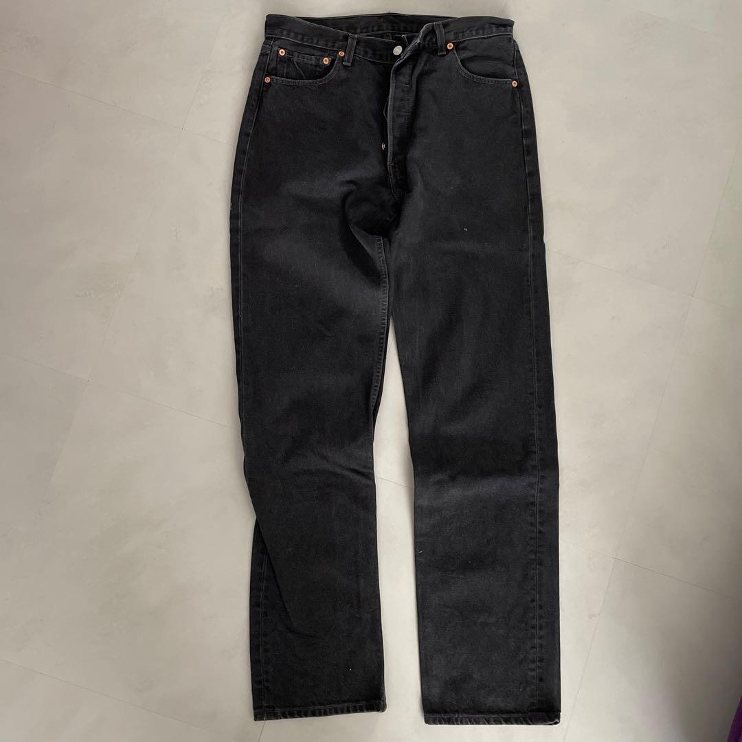 パンツ Levi's 501 BLACK MADE IN USA