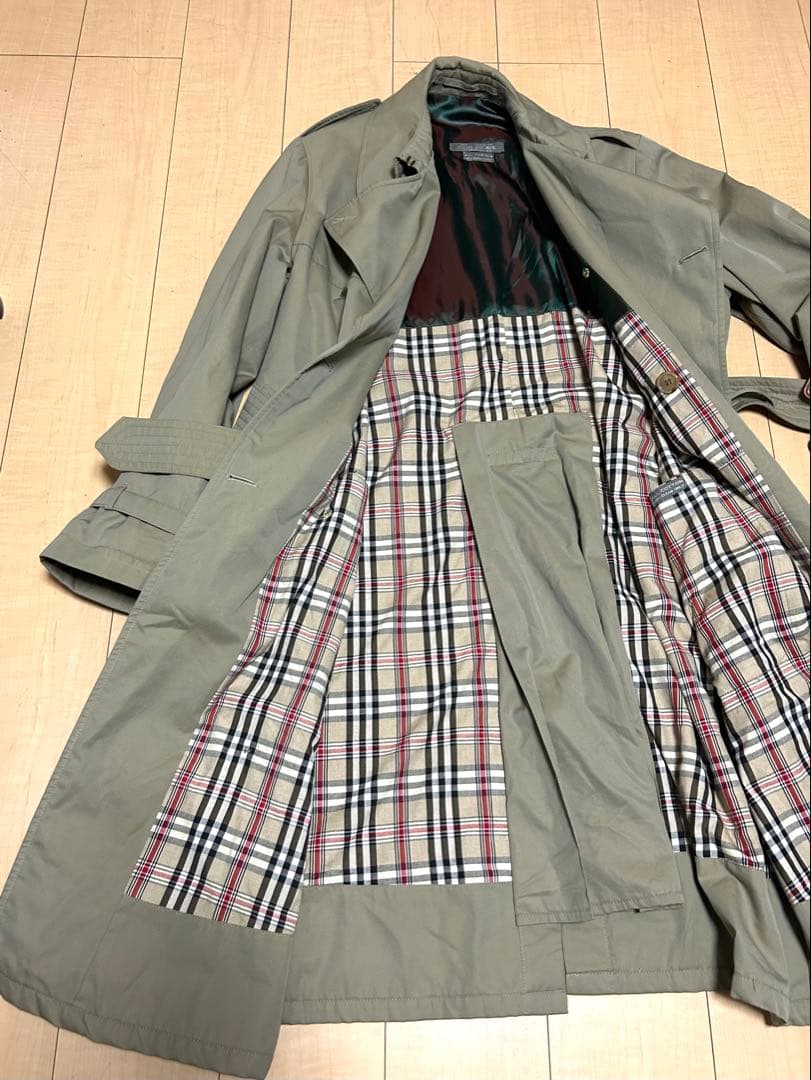 希少 英国製 ブルックスブラザーズ 70s ヴィンテージ トレンチコート 42