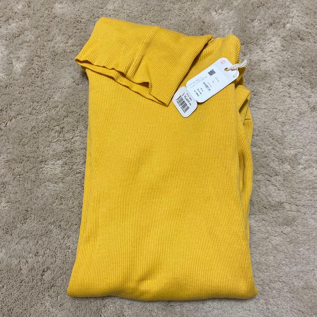 ももさまusedと２枚価格　新品タグ付き　タマキニイメ　タトル　イエロー