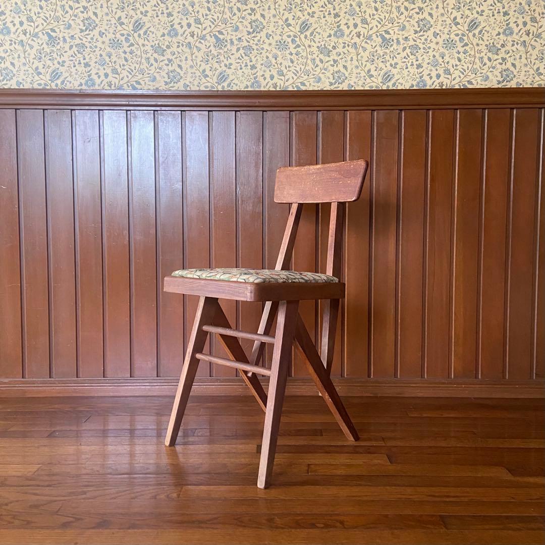 ビンテージ　チェア　椅子　古い椅子　アンティーク　昭和レトロ