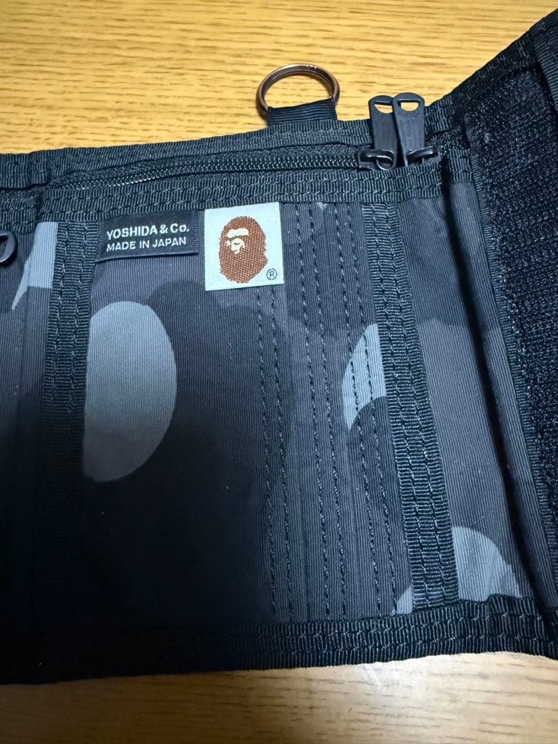 PORTER ×BAPEカモフラージュ 二つ折り財布