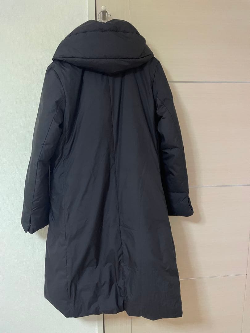 アマカ女優ダウンコート　ブラック