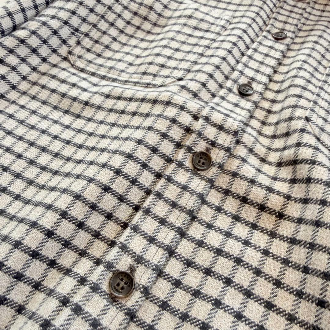 美品★マックスマーラ バージンウールケーブルニットセーター チェックシャツ 2点