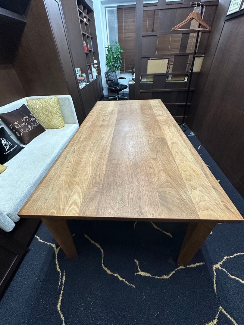 WEBBダイニングテーブル 木製ナチュラルウッドテーブル 大きめ