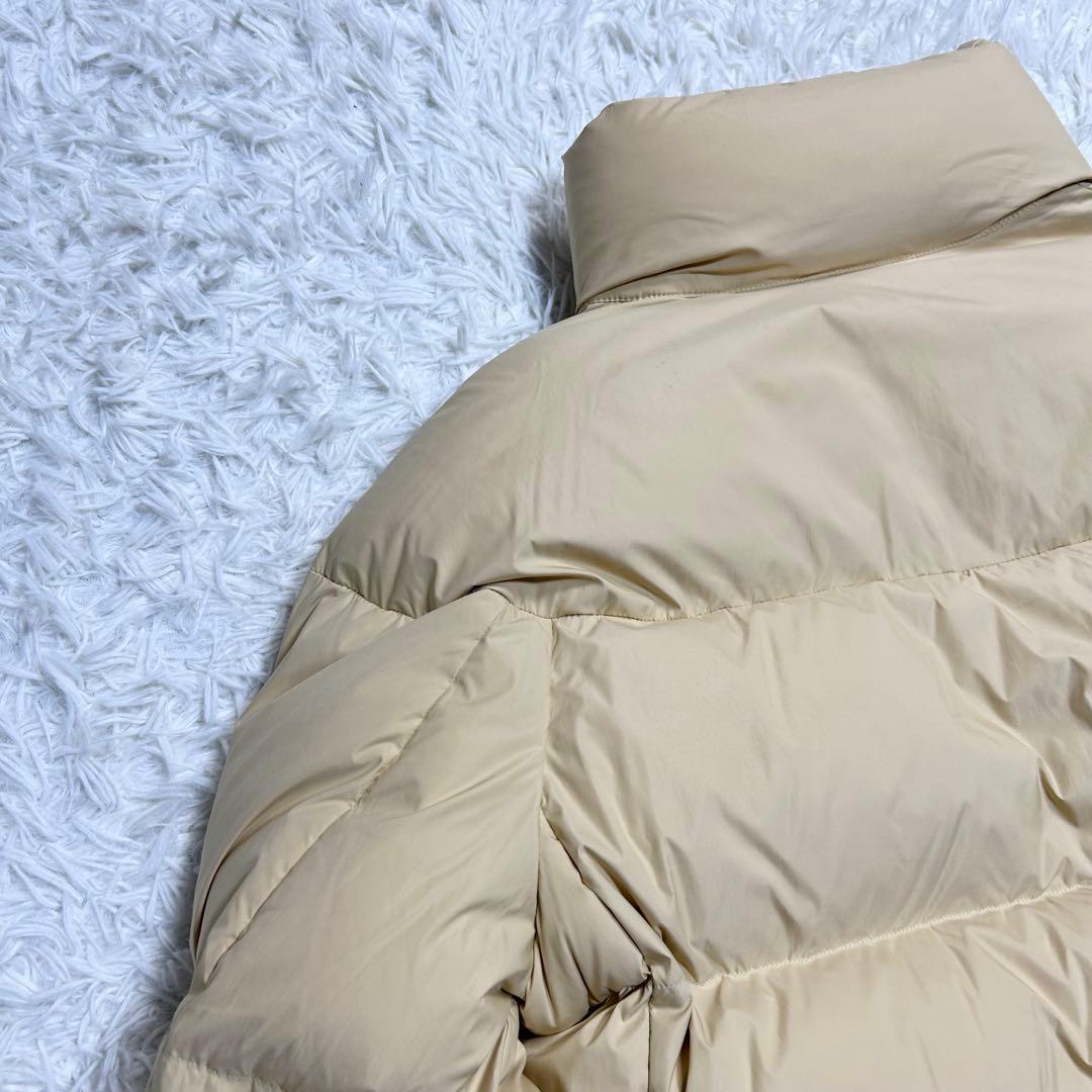 未使用級 大きめ XL ユニクロ パウダーソフトダウンジャケット イエロー