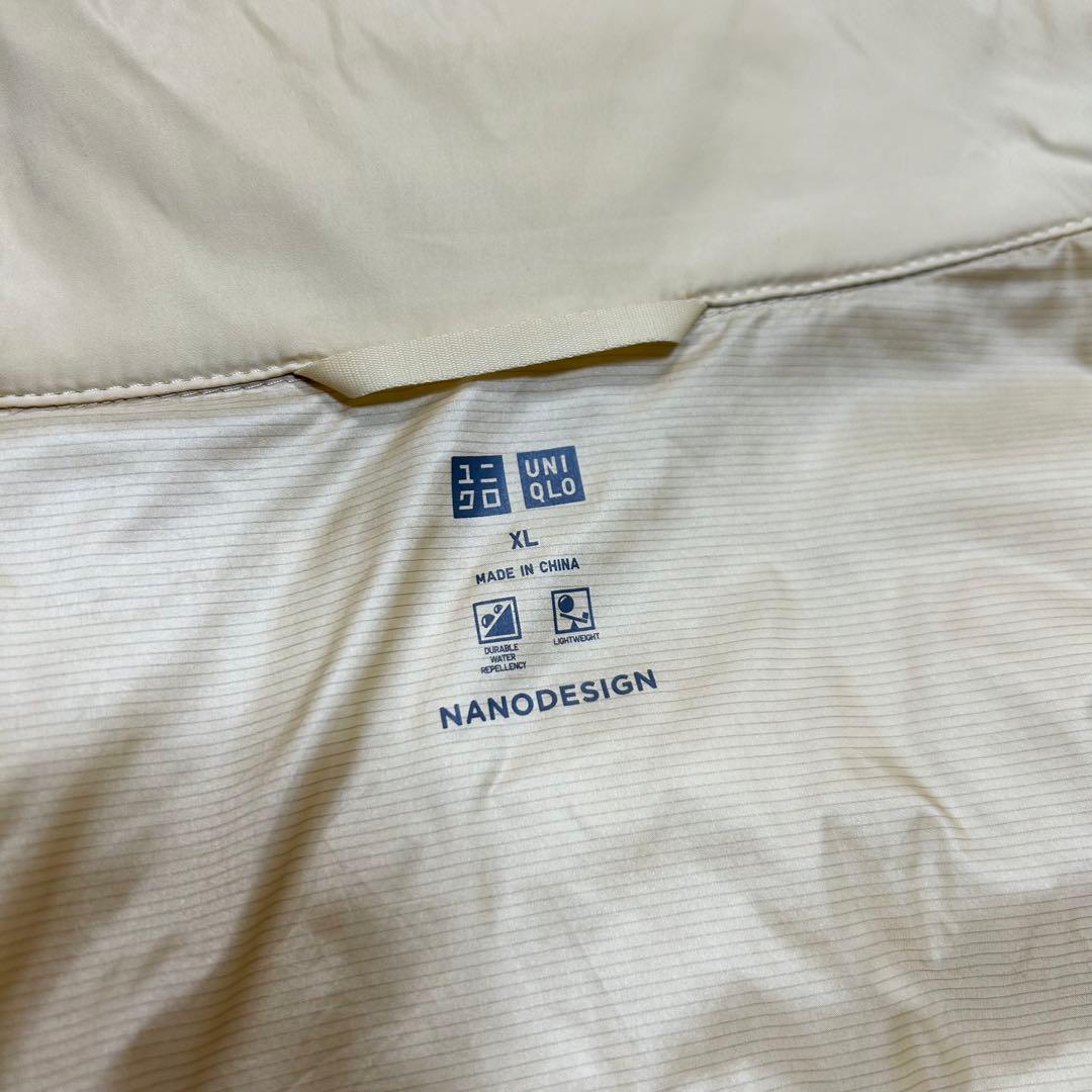 未使用級 大きめ XL ユニクロ パウダーソフトダウンジャケット イエロー