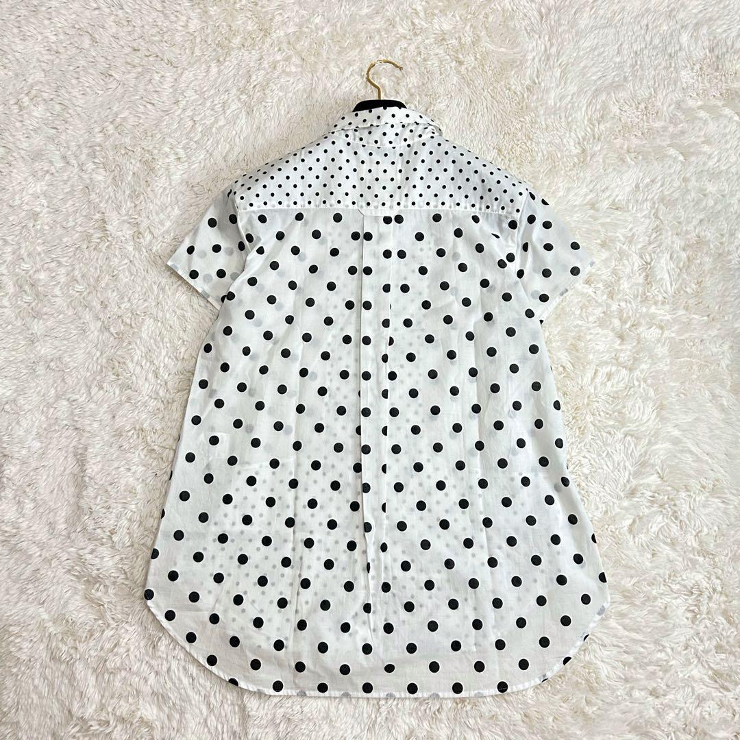 【収集癖さま専用】美品✨Y's ドットプリント ショートスリーブ シャツ