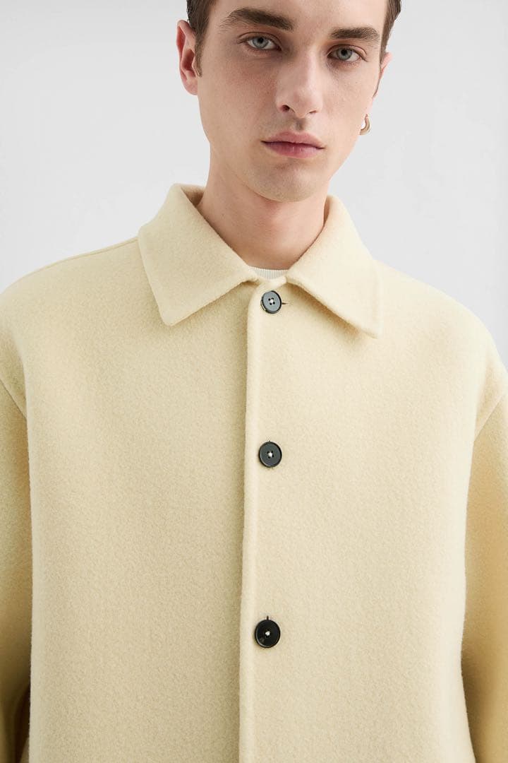 JILSANDER メルトンウール ジャケットコート Wardrobe