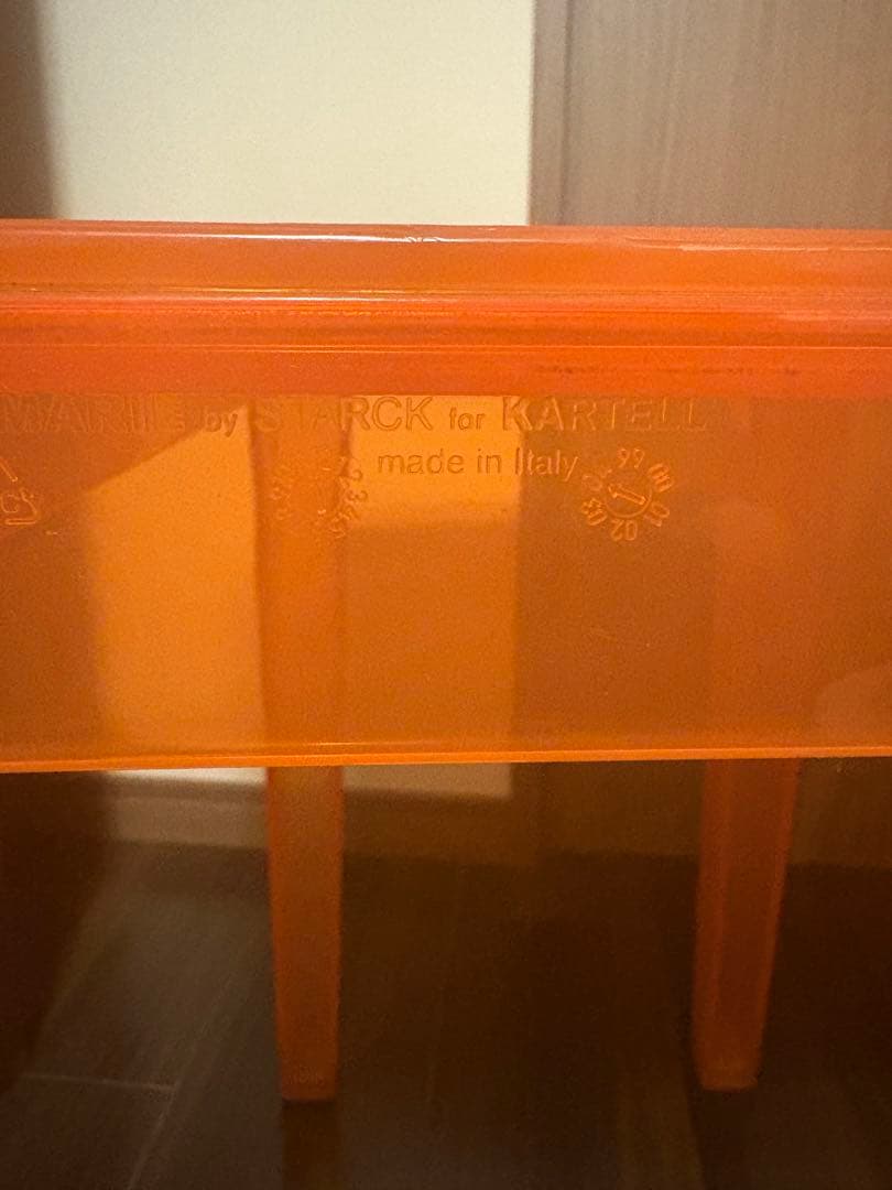 Kartell ラ・マリーチェア　2脚セット送料込み