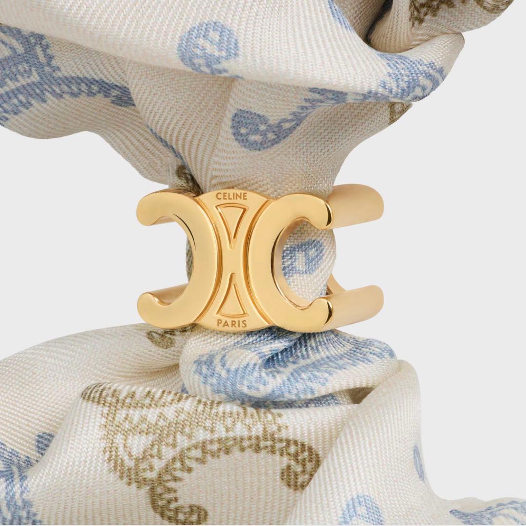 CELINE トリオンフ クチュール シュシュ ✨新品未使用　正規品