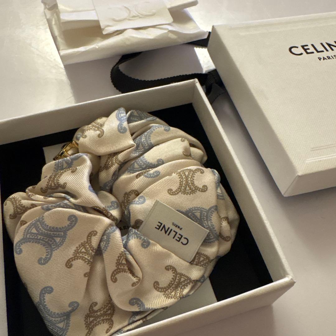 CELINE トリオンフ クチュール シュシュ ✨新品未使用　正規品