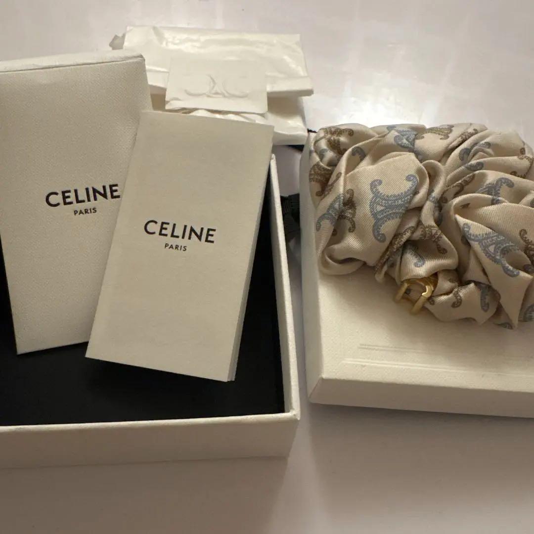CELINE トリオンフ クチュール シュシュ ✨新品未使用　正規品