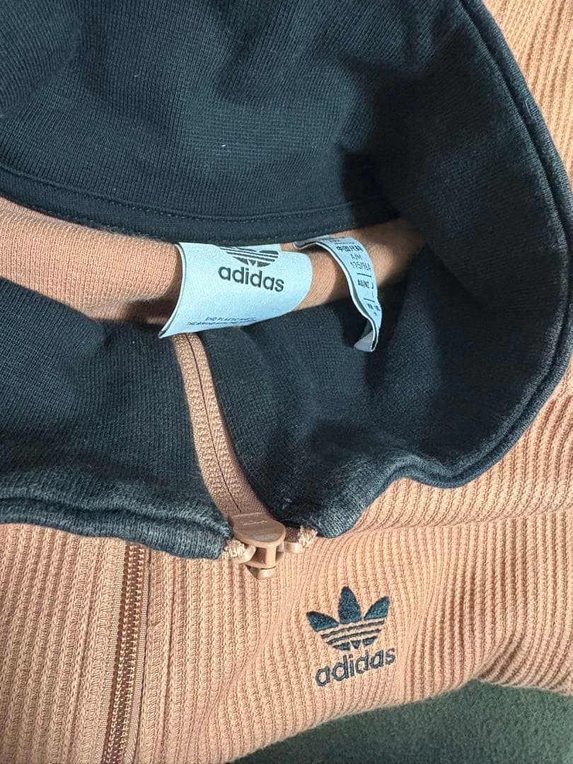 アディダス　トラックジャケット　ワッフル　Lサイズ HS2081 大きいサイズ