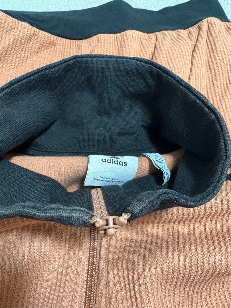 アディダス　トラックジャケット　ワッフル　Lサイズ HS2081 大きいサイズ