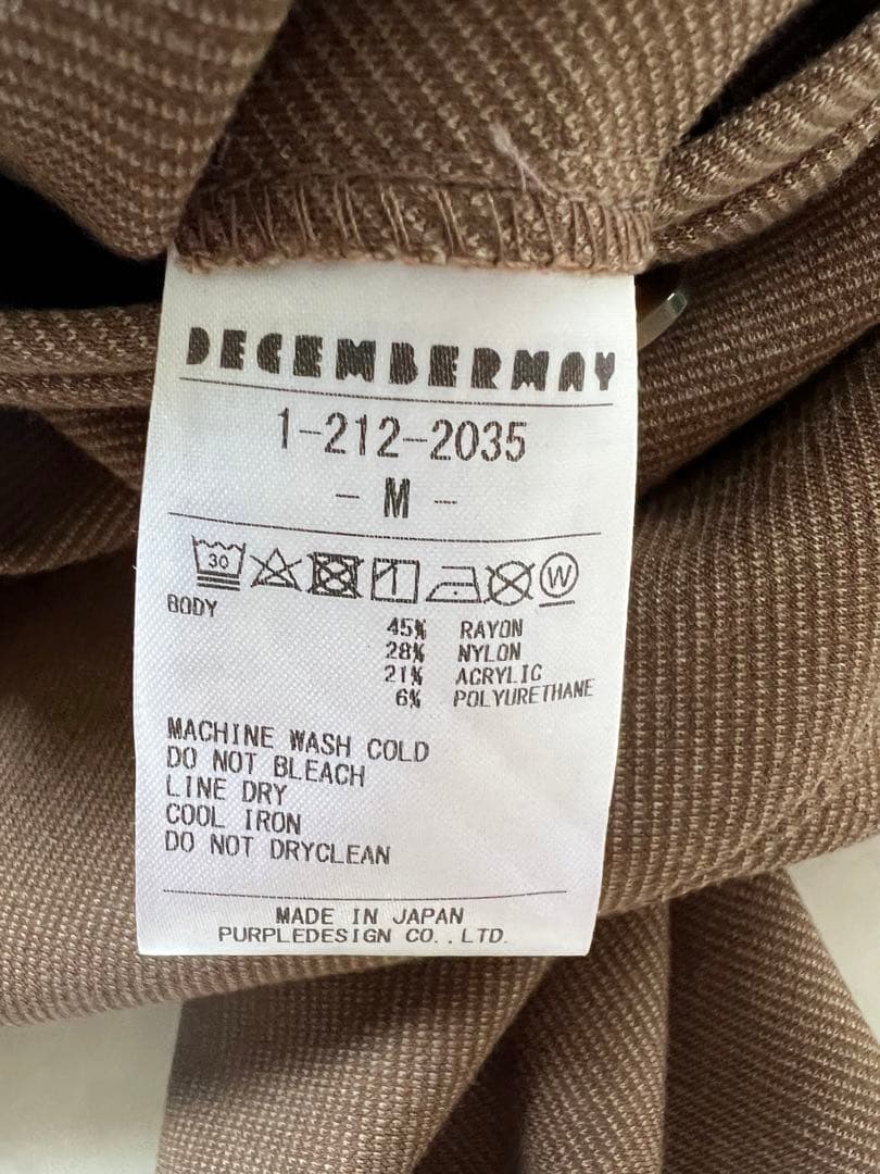 ディセンバーメイ　メンズパンツ　M