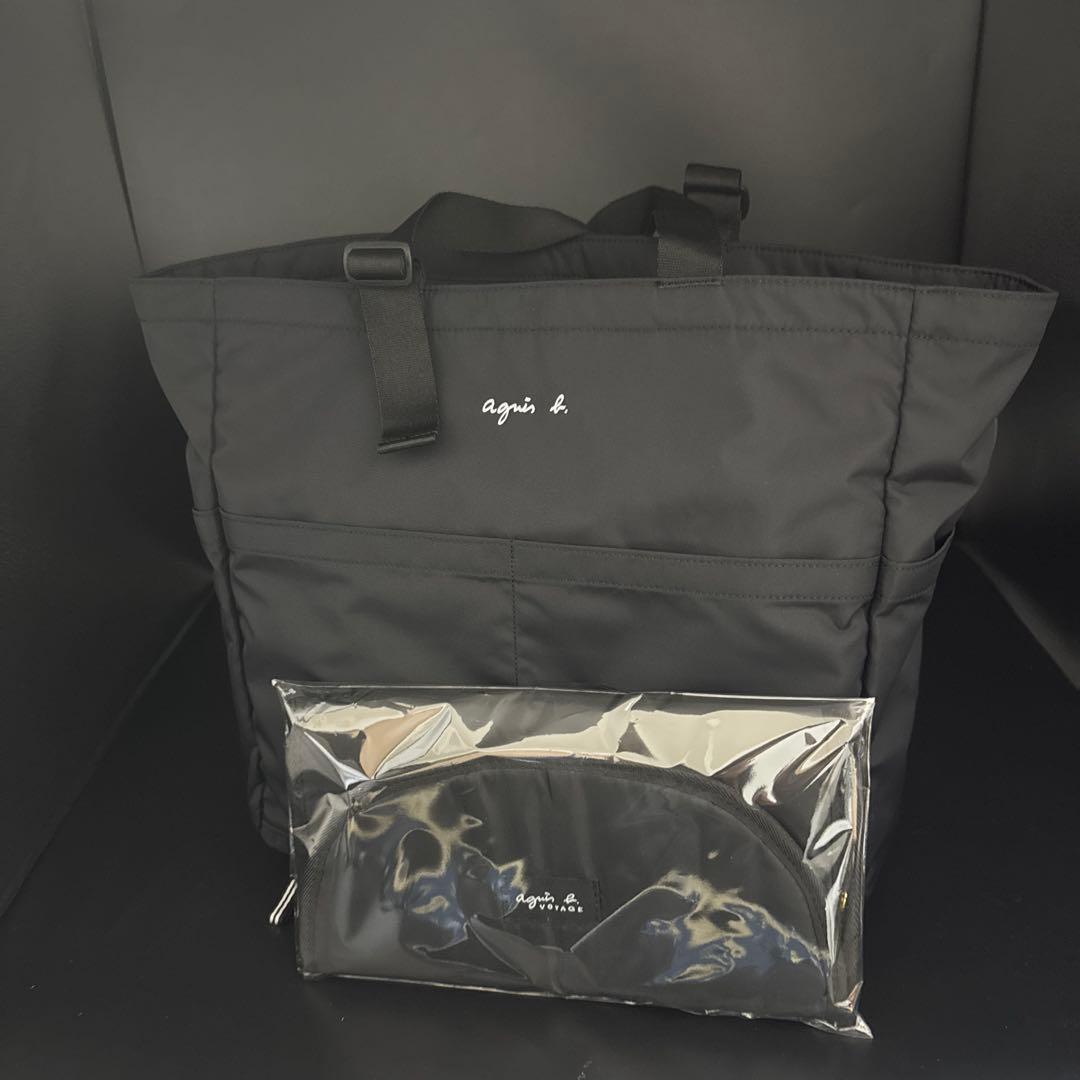 定価24200円　国内正規品　未使用　アニエス・ベー　マザーズバッグ　少し訳あり