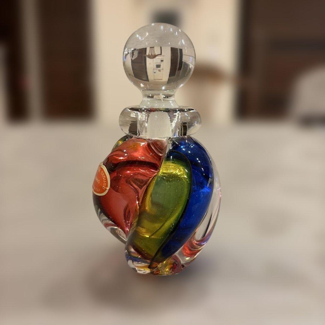Murano Glass Archimede Seguso サイン入り　香水ビン