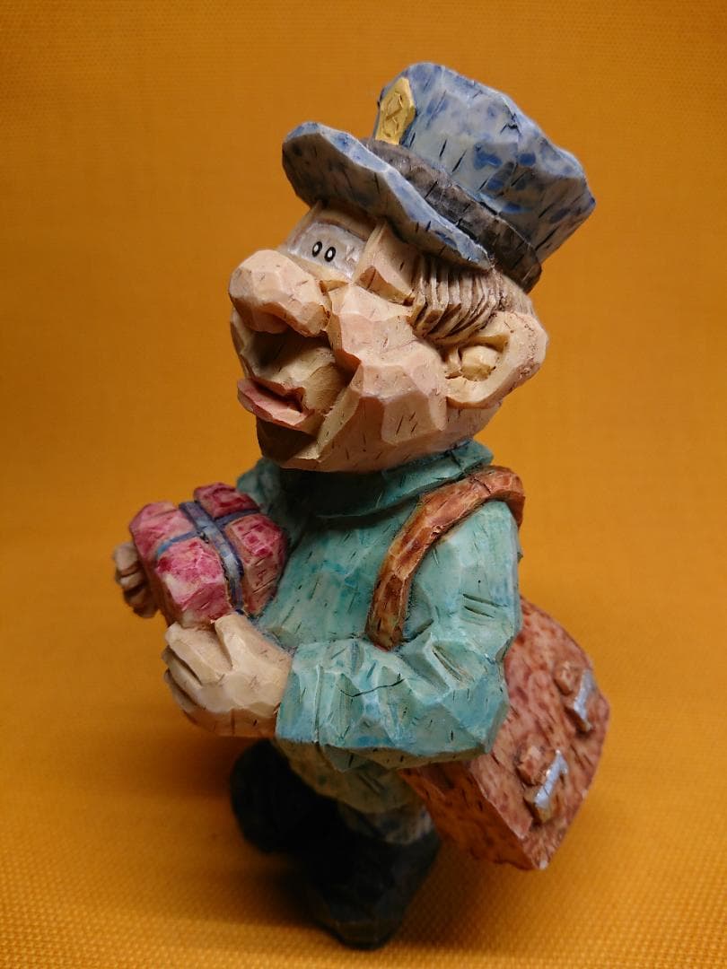 ビンテージ　人形　彫像　イタリア　置物　インテリア　工芸品　美術品　A2506