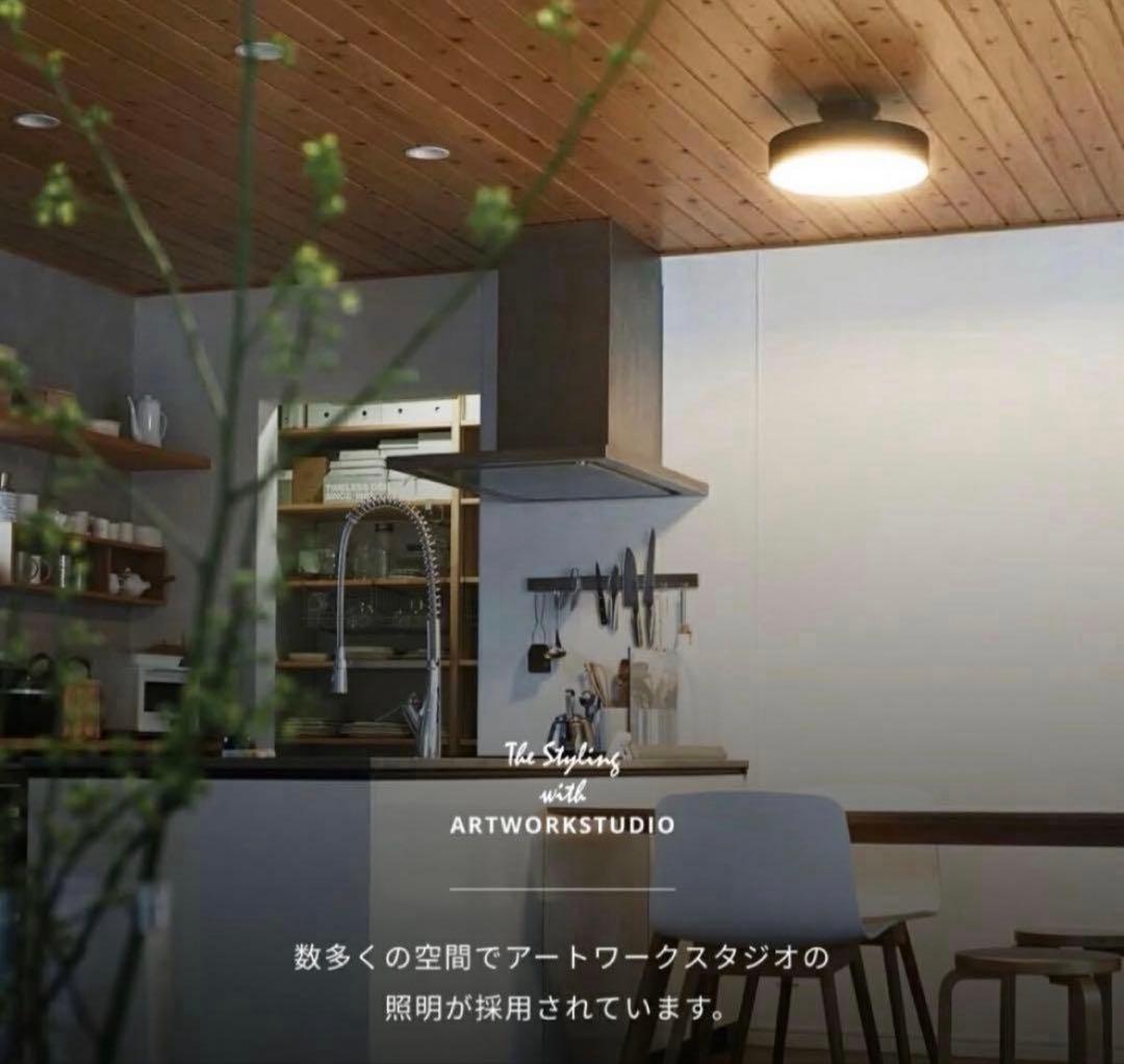 アートワークスタジオ　黒 グロー　4000 LED AW-0555E