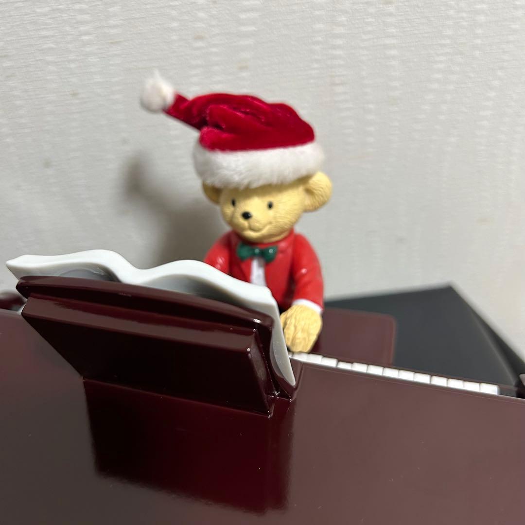 ★ミスタークリスマス テディベア ピアノ オルゴール ゴールドラベル 60曲入★