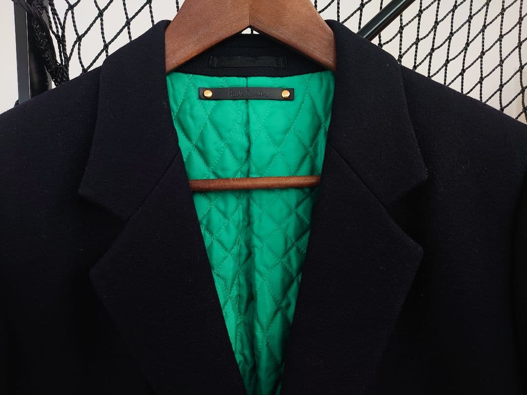 【美品】 PaulSmith チェスターコート キルティング 現行タグ ウール